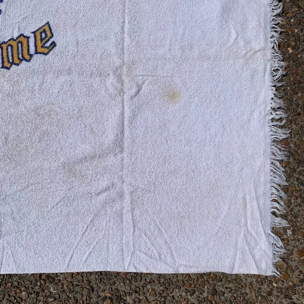 Vintage University of Notre Dame Fighting Irish Fringe Beach Pool Towel